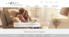 Desktop Screenshot of la-z-boy.co.uk