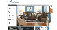 Desktop Screenshot of la-z-boy.dk